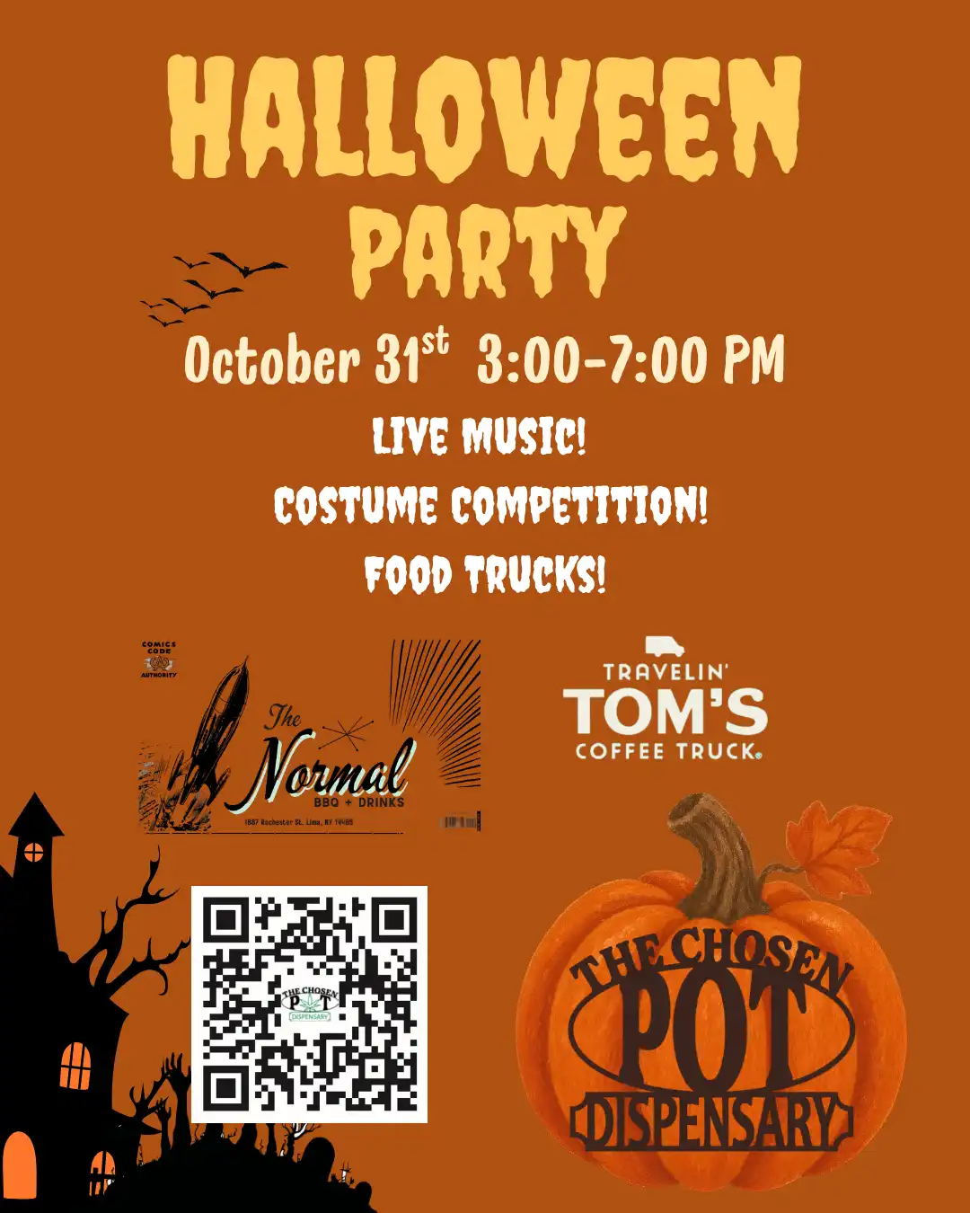 Halloween 2026 Event flyer